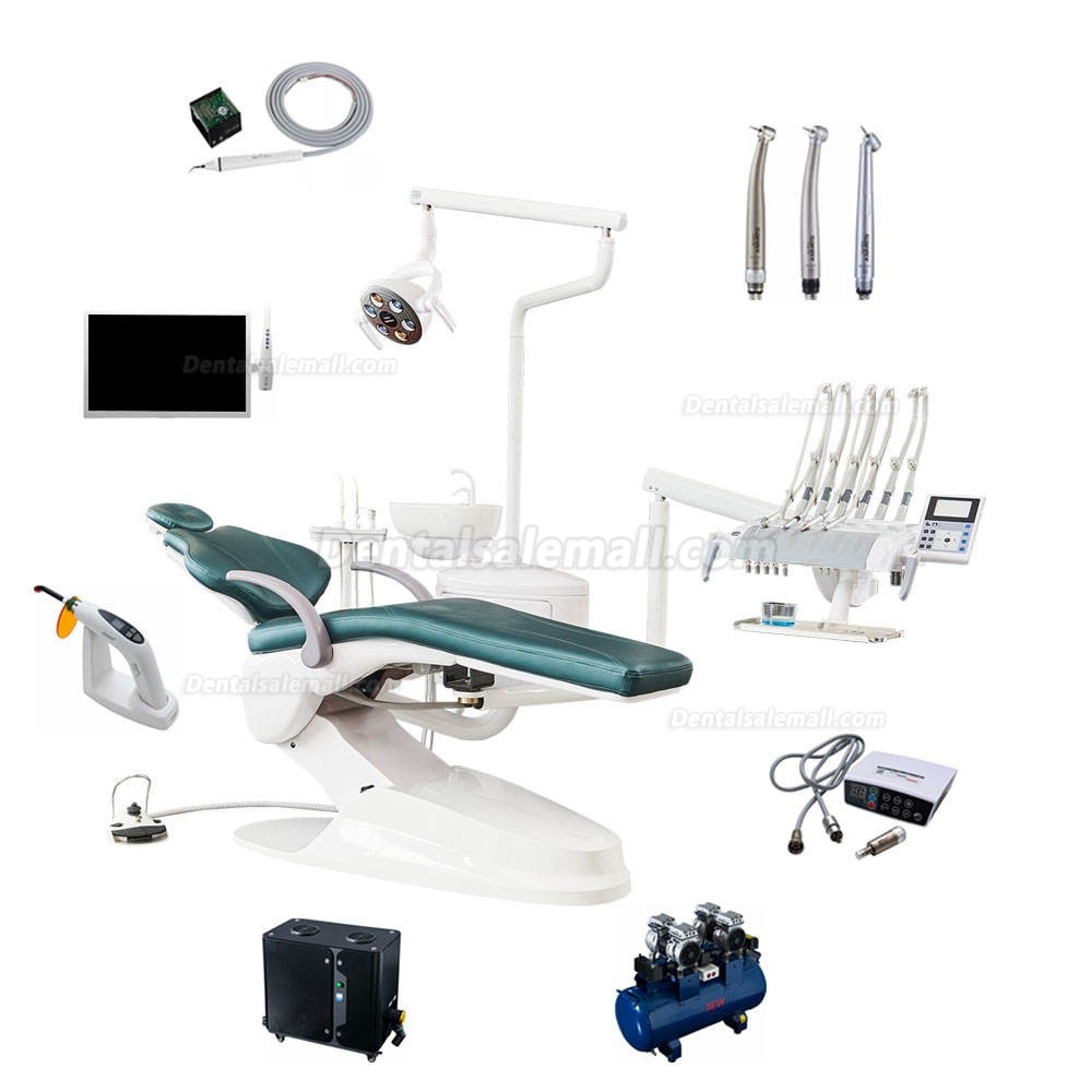 Safety® M1 Economic Integrated North American Style Dental Chair Dental Treatment Unit Three Water Filtration